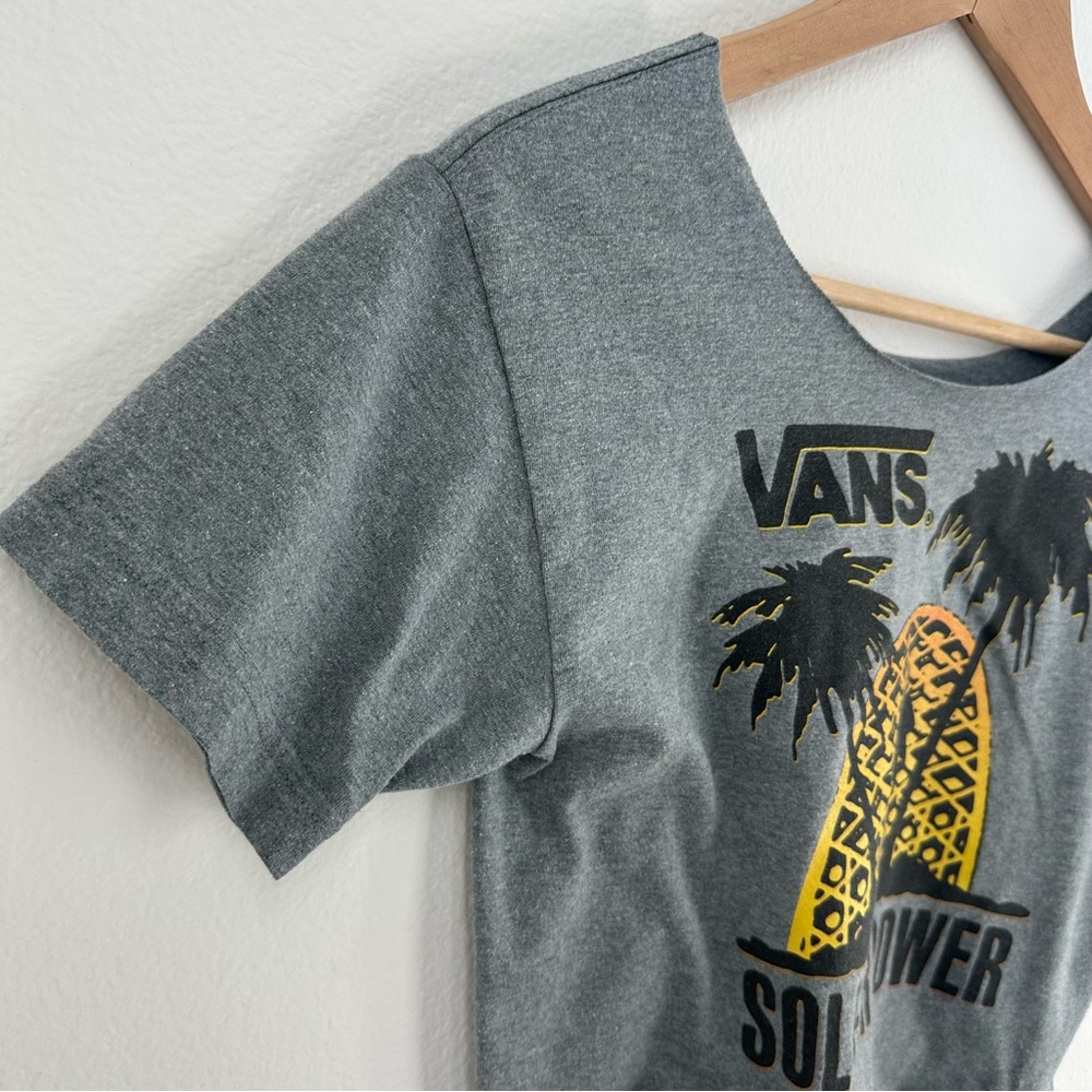 Vans Cropped Off the Shoulder Tee - Picture 3 of 4